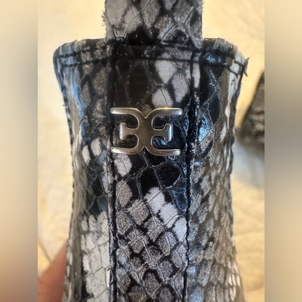 Sam Edelman Snake print boots - Picture 3 of 4